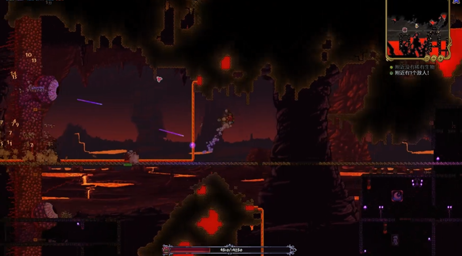 泰拉瑞亚怎么打肉山