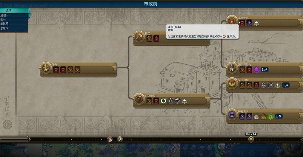 文明6文化胜利市政怎么点