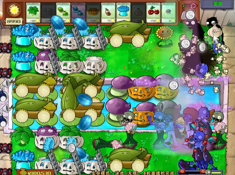 植物大战僵尸无尽关卡怎么打