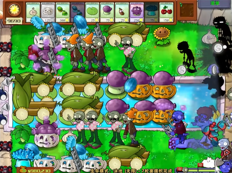 植物大战僵尸无尽关卡怎么打