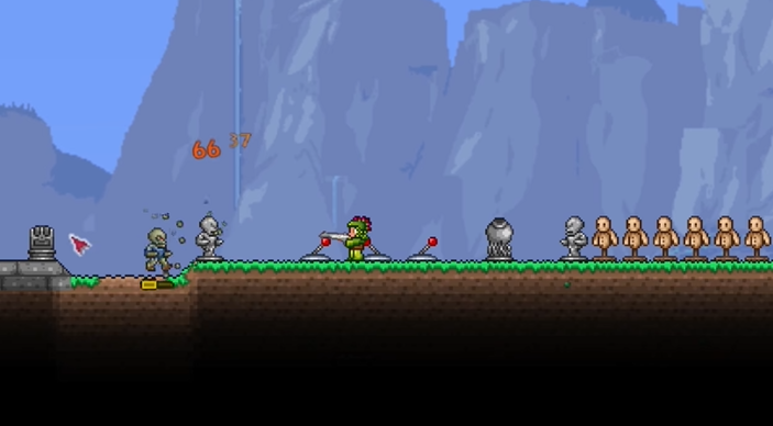 泰拉瑞亚前期法师武器怎么弄