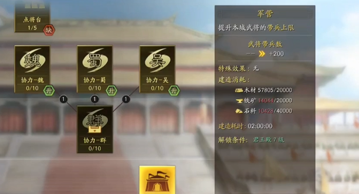 三国志战略版建筑建什么好