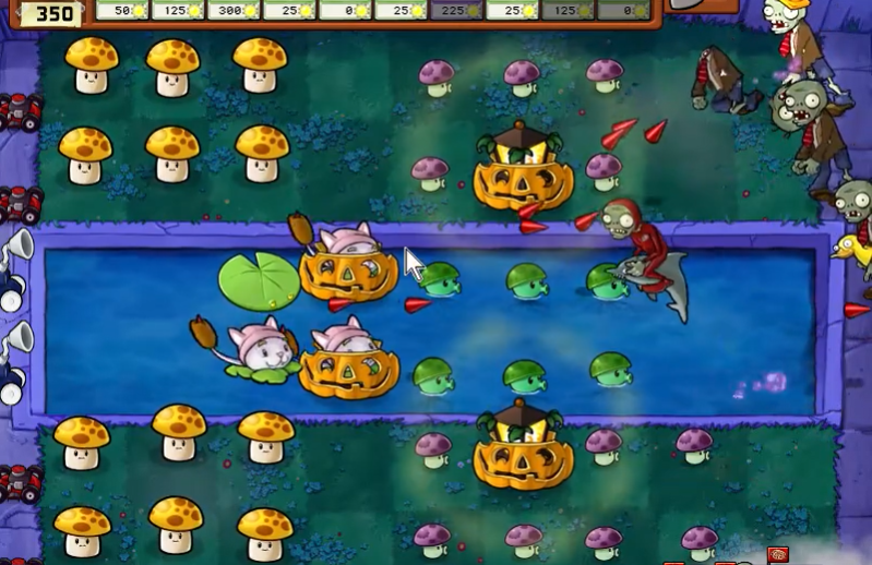 植物大战僵尸夜晚泳池困难怎么过 植物大战僵尸夜晚泳池困难怎么过