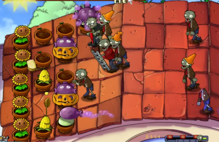 植物大战僵尸九五版5-4怎么过 植物大战僵尸九五版5-4怎么过