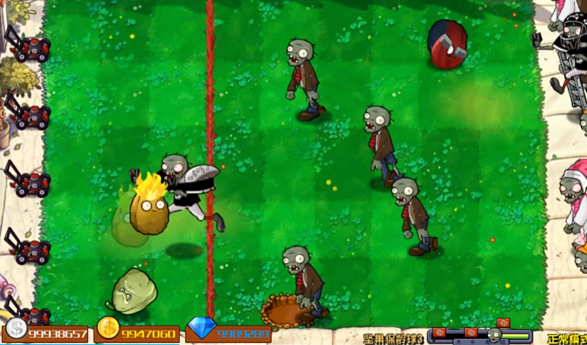 植物大战僵尸坚果保龄球怎么玩
