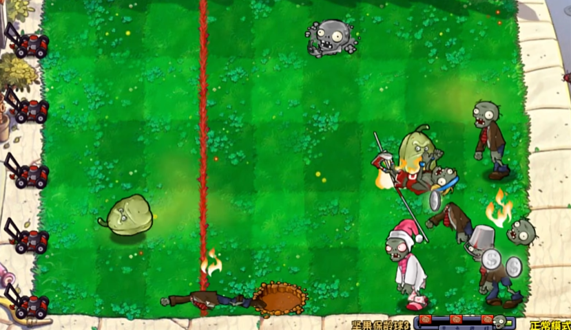 植物大战僵尸坚果保龄球怎么玩
