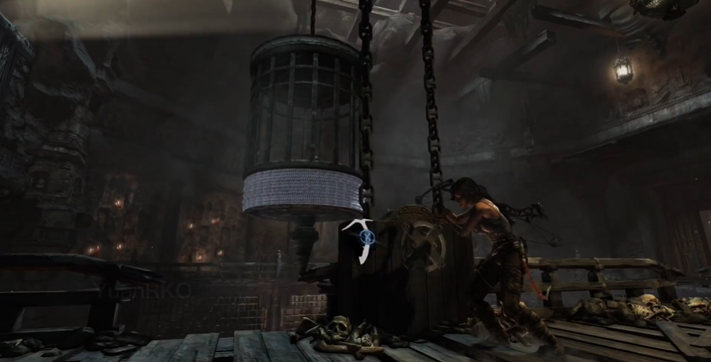 古墓丽影铁笼子这里怎么过