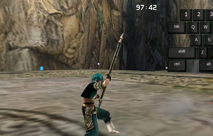 流星蝴蝶剑长枪怎么连招