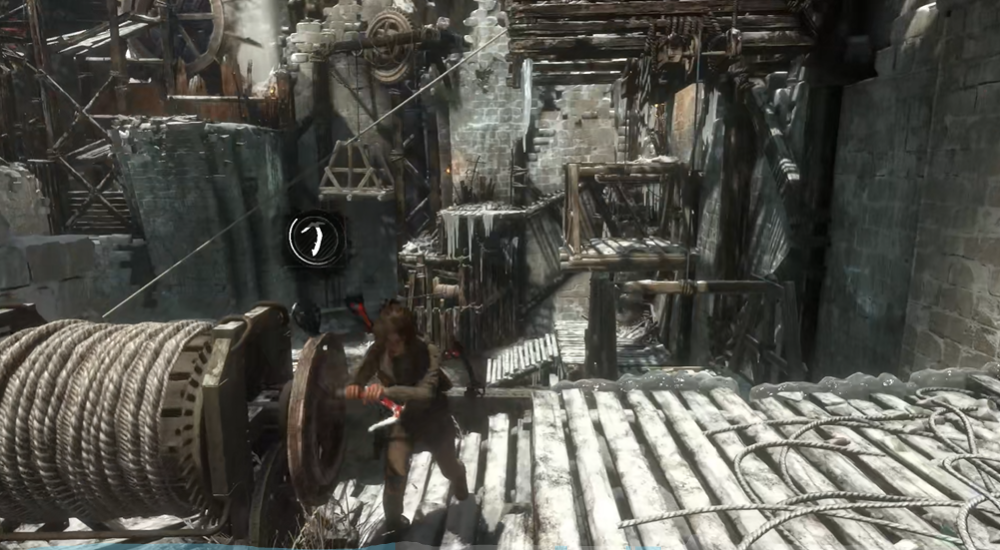 古墓丽影崛起邪恶溪谷大门怎么开