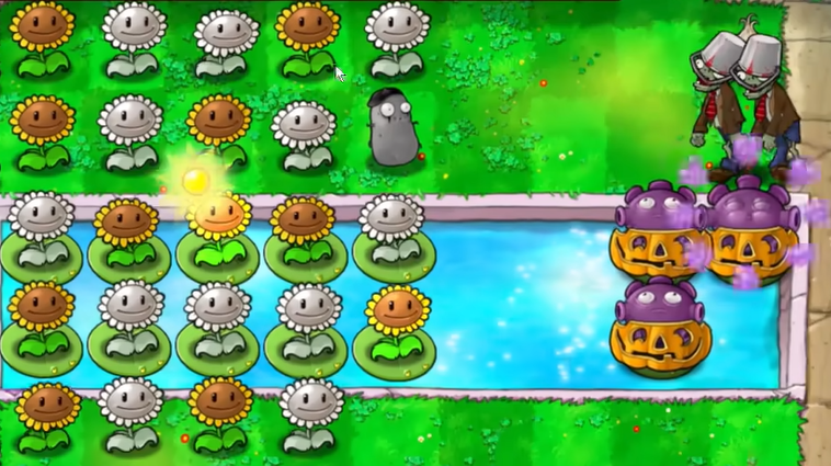 植物大战僵尸怎么打到池塘那一关