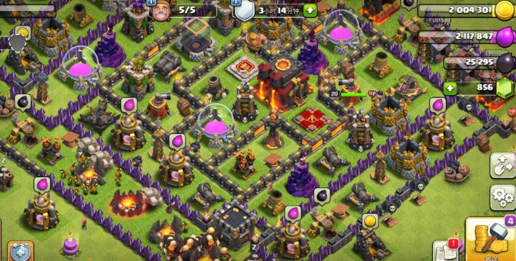 部落冲突冰冻多少秒