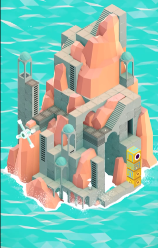 纪念碑谷斜坡怎么过