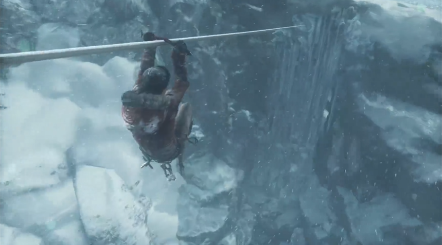 古墓丽影崛起雪崩怎么过